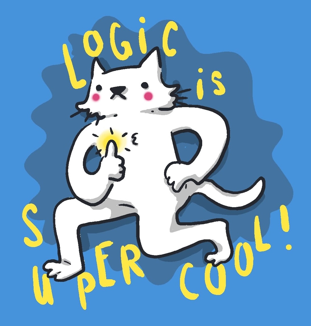 The LogiCat says: Logic is super cool